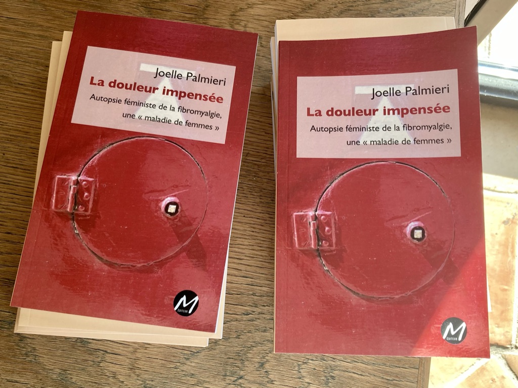 Couverture du livre "La douleur impensée" de Joelle Palmieri.