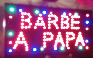 Fête foraine dans le Sud-Est de la France.