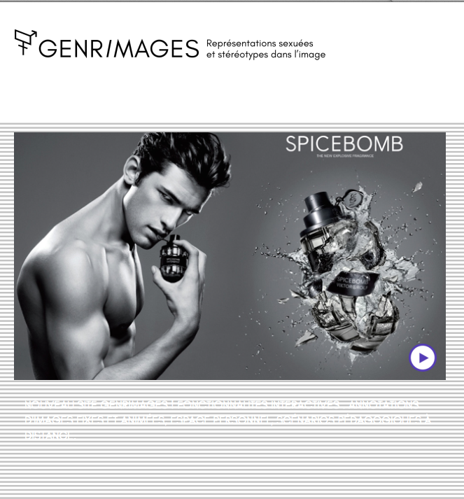 Représentations sexuées des stéréotypes dans l'image.