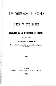 Affiche "Les doléances du peuple".