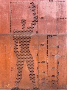 Le Modulor, Le Corbusier, à Cuers dans le Var.