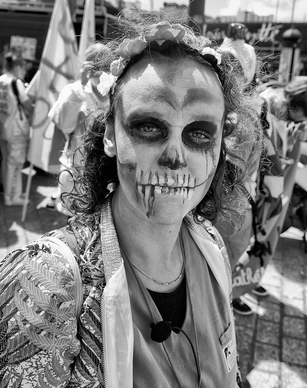 Serge d'Ignazzio - manifestation parisienne