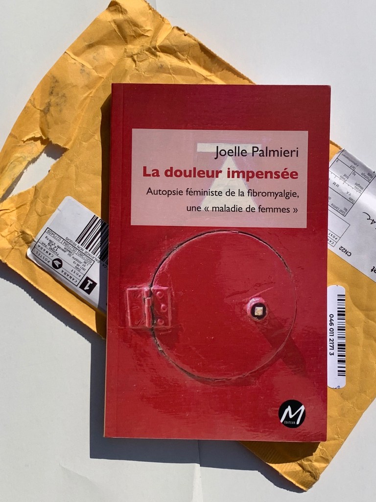Couverture de "La Douleur impensée" parue chez M Editeur en septembre 2021