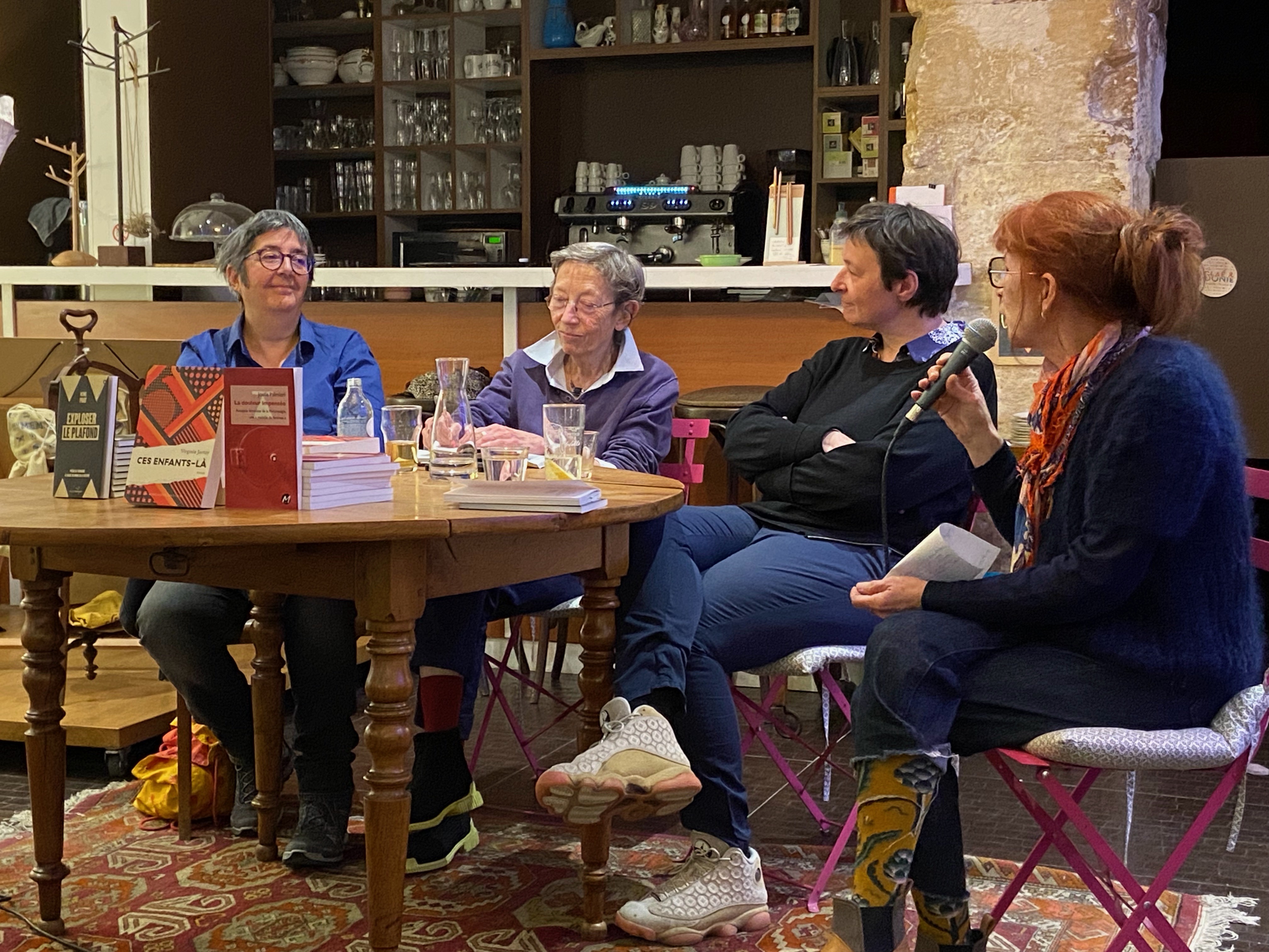 Joelle Palmieri, Reine Prat, Virigine Jortay chez Aglae et Sidonie à Marseille