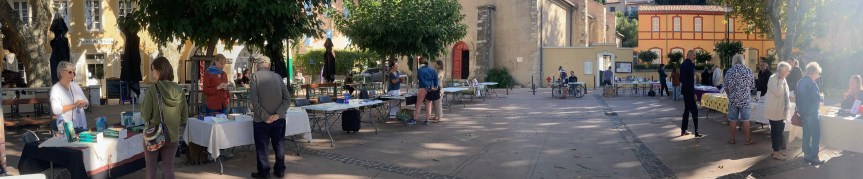 La Roquebrussanne: un salon du livre sans lecteur·trices ou si&nbsp;peu